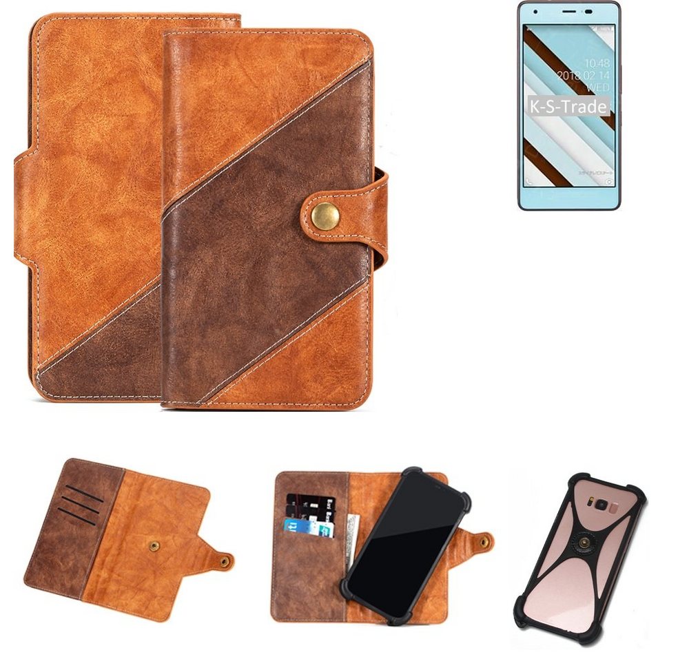 K-S-Trade Handyhülle für Kyocera Qua phone QZ, Handy-Hülle Schutz-Hülle Bookstyle Case Wallet-Case Handy Cover K-S-Trade Handyhülle für Kyocera Qua phone QZ, Handy-Hülle Schutz-Hülle Bookstyle Case Wallet-Case Handy Cover von K-S-Trade