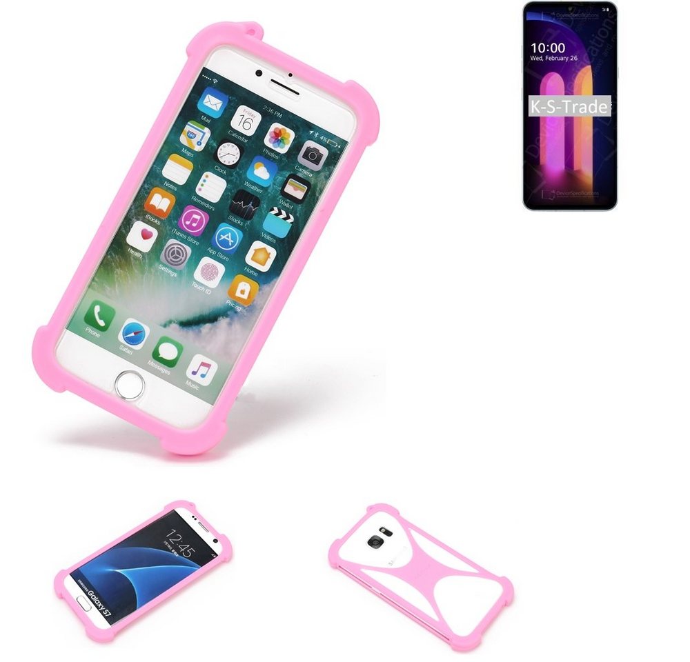 K-S-Trade Handyhülle für LG Electronics V60 ThinQ, Handy Hülle Schutz Hülle Bumper Silikon Schutz Hülle Cover Case K-S-Trade Handyhülle für LG Electronics V60 ThinQ, Handy Hülle Schutz Hülle Bumper Silikon Schutz Hülle Cover Case von K-S-Trade