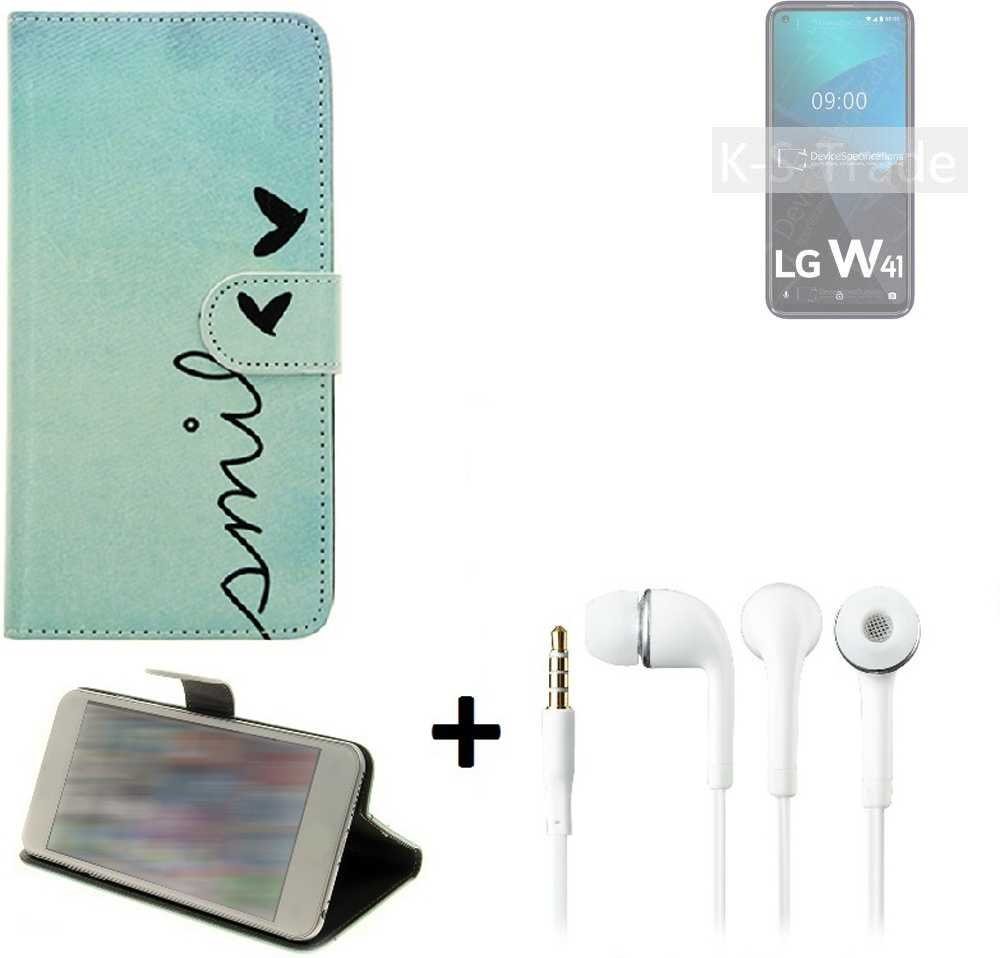 K-S-Trade Handyhülle für LG Electronics W41, Schutz Hülle Handy Hülle 360° Wallet Case Schutz Hülle K-S-Trade Handyhülle für LG Electronics W41, Schutz Hülle Handy Hülle 360° Wallet Case Schutz Hülle von K-S-Trade