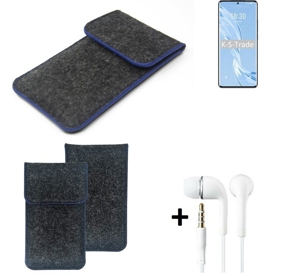 K-S-Trade Handyhülle für Meizu 18 Pro, Handy Schutz Hülle Schutzhülle Handyhülle Filztasche Pouch K-S-Trade Handyhülle für Meizu 18 Pro, Handy Schutz Hülle Schutzhülle Handyhülle Filztasche Pouch von K-S-Trade
