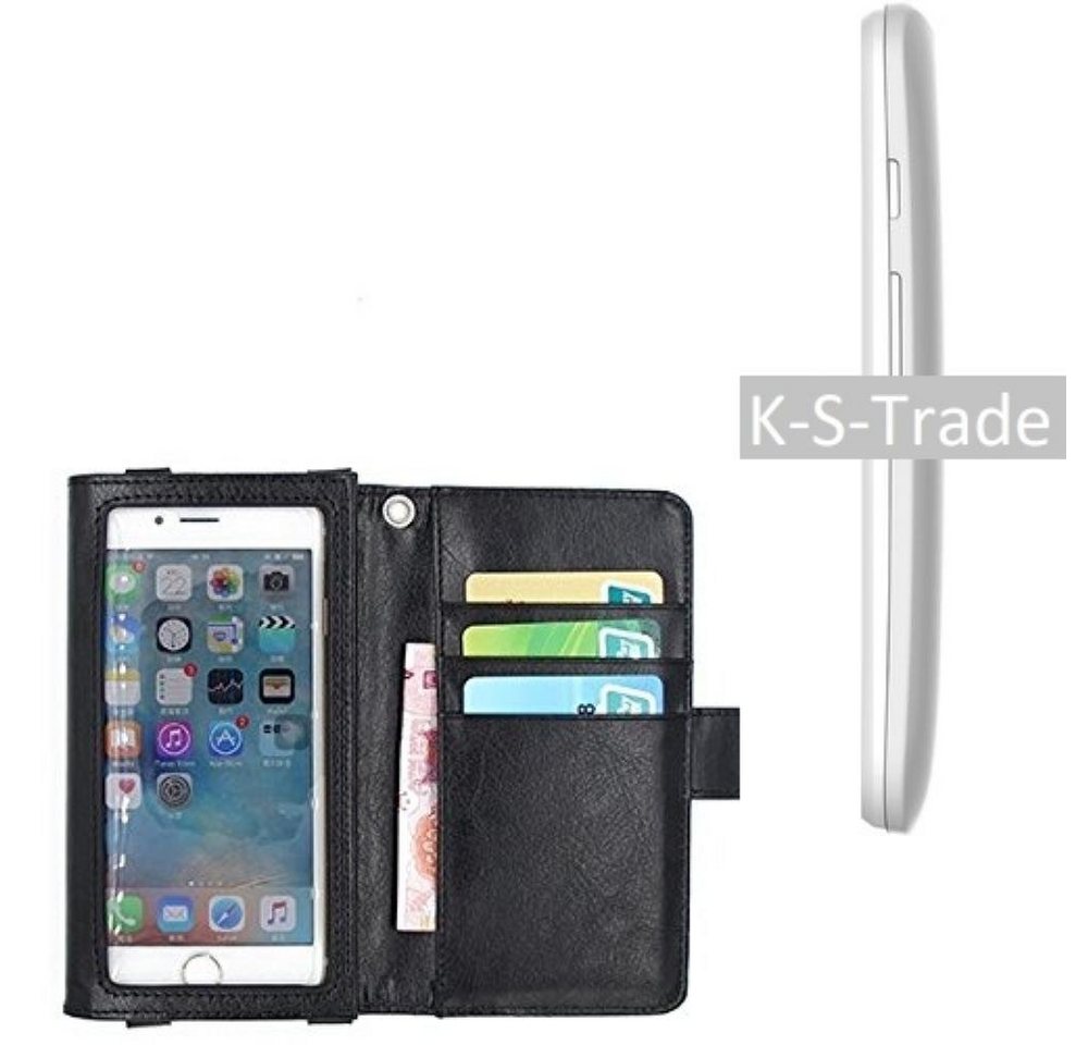 K-S-Trade Handyhülle für Motorola Moto E, Handy Hülle Schutz Hülle Case mit Displayschutz / Schutzfolie von K-S-Trade