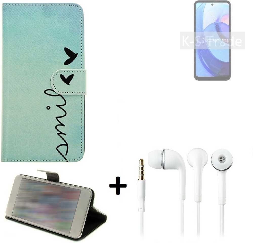 K-S-Trade Handyhülle für Motorola Moto E30, Schutz Hülle Handy Hülle 360° Wallet Case Schutz Hülle K-S-Trade Handyhülle für Motorola Moto E30, Schutz Hülle Handy Hülle 360° Wallet Case Schutz Hülle von K-S-Trade