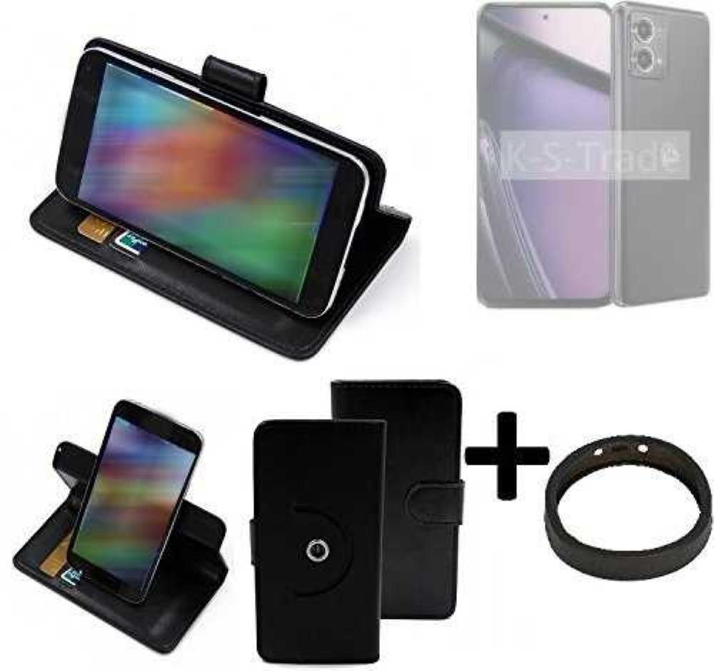 K-S-Trade Handyhülle für Motorola Moto G Stylus 5G (2023), Case Schutz Hülle + Bumper Handy Hülle Flipcase Smartphone Cover von K-S-Trade