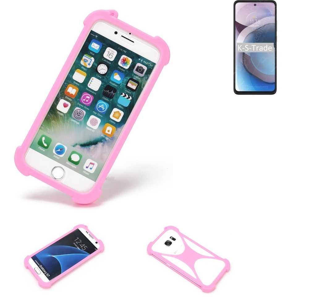 K-S-Trade Handyhülle für Motorola Moto One 5G Ace, Handy Hülle Schutz Hülle Bumper Silikon Schutz Hülle Cover Case K-S-Trade Handyhülle für Motorola Moto One 5G Ace, Handy Hülle Schutz Hülle Bumper Silikon Schutz Hülle Cover Case von K-S-Trade
