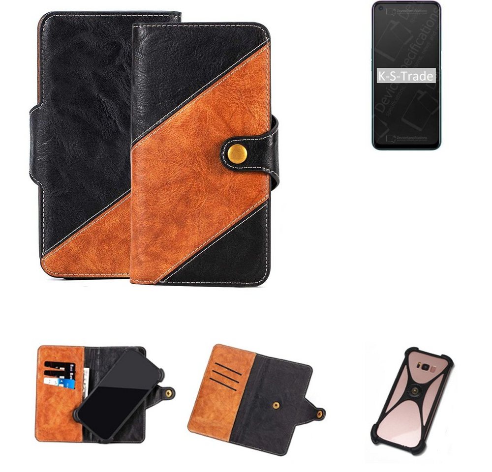 K-S-Trade Handyhülle für Oppo A72, Handyhülle Schutzhülle Bookstyle Case Wallet-Case Handy Cover K-S-Trade Handyhülle für Oppo A72, Handyhülle Schutzhülle Bookstyle Case Wallet-Case Handy Cover von K-S-Trade