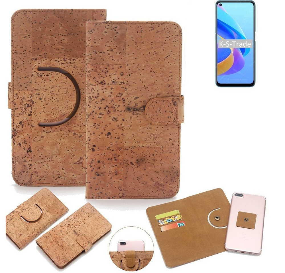 K-S-Trade Handyhülle für Oppo A76, Handy-Hülle Schutz-Hülle Handyhülle Schutzhülle Korkhülle K-S-Trade Handyhülle für Oppo A76, Handy-Hülle Schutz-Hülle Handyhülle Schutzhülle Korkhülle von K-S-Trade