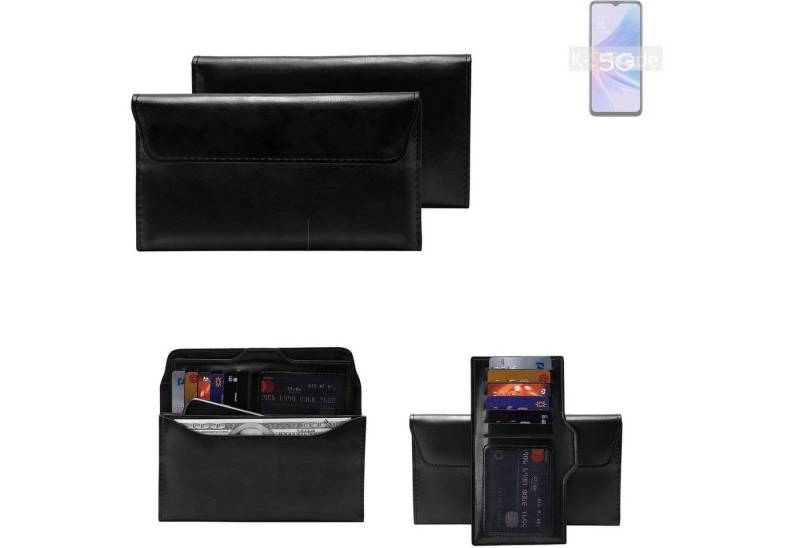 K-S-Trade Handyhülle für Oppo A97 5G, Handy Hülle Schutz Hülle Tasche Schutz Case Handytasche von K-S-Trade