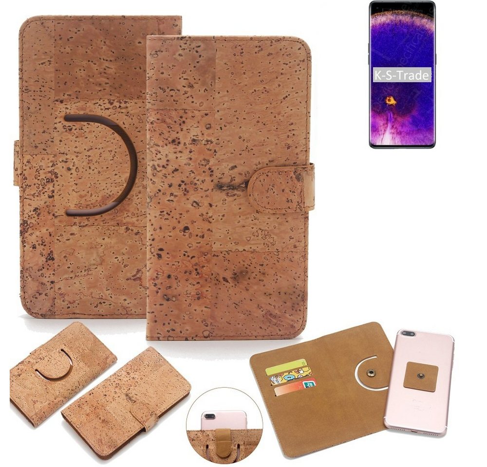 K-S-Trade Handyhülle für Oppo Find X5 Pro, Handy-Hülle Schutz-Hülle Handyhülle Schutzhülle Korkhülle K-S-Trade Handyhülle für Oppo Find X5 Pro, Handy-Hülle Schutz-Hülle Handyhülle Schutzhülle Korkhülle von K-S-Trade
