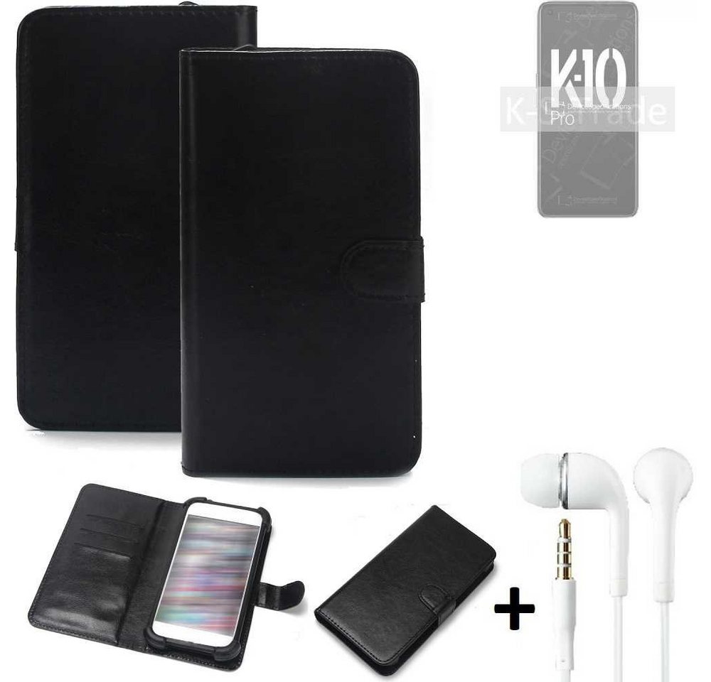 K-S-Trade Handyhülle für Oppo K10 Pro, Wallet Case Handyhülle Schutzhülle Flip cover Flipstyle Tasche von K-S-Trade
