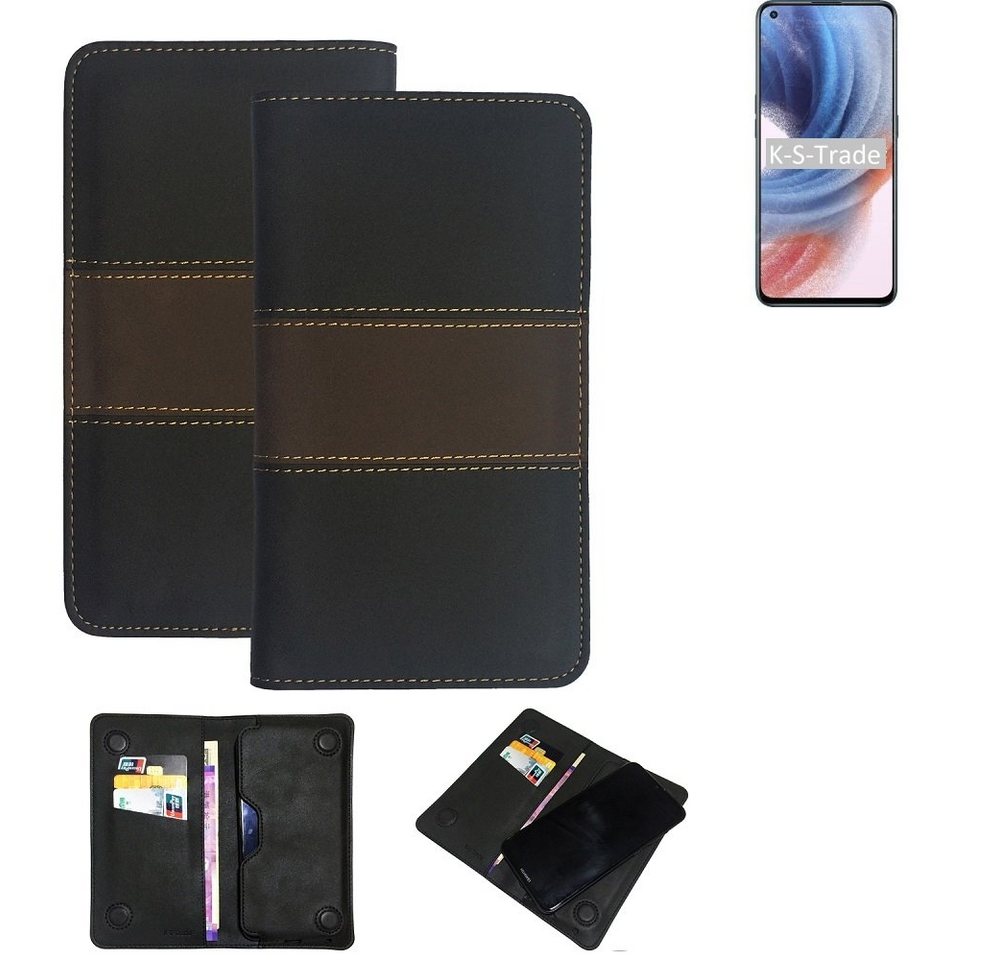 K-S-Trade Handyhülle für Oppo K9 Pro 5G, Hülle Handyhülle Schutzhülle Walletcase Bookstyle Tasche Schutz von K-S-Trade