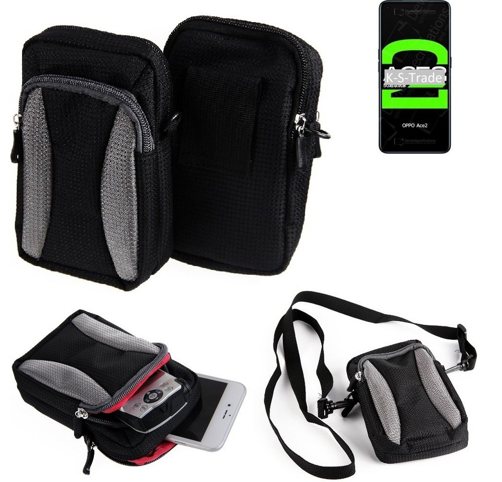 K-S-Trade Handyhülle für Oppo Reno Ace 2, Holster Schutz Hülle Handy Hülle Gürteltasche Umhängetasche mit K-S-Trade Handyhülle für Oppo Reno Ace 2, Holster Schutz Hülle Handy Hülle Gürteltasche Umhängetasche mit von K-S-Trade
