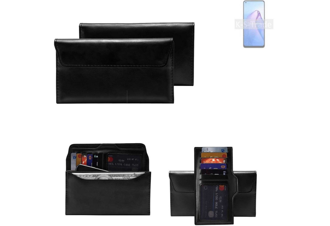 K-S-Trade Handyhülle für Oppo Reno8 Global, Handy Hülle Schutz Hülle Tasche Schutz Case Handytasche K-S-Trade Handyhülle für Oppo Reno8 Global, Handy Hülle Schutz Hülle Tasche Schutz Case Handytasche von K-S-Trade