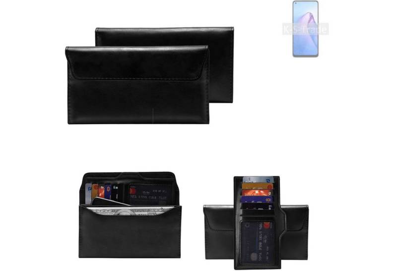 K-S-Trade Handyhülle für Oppo Reno8 Global, Handy Hülle Schutz Hülle Tasche Schutz Case Handytasche von K-S-Trade