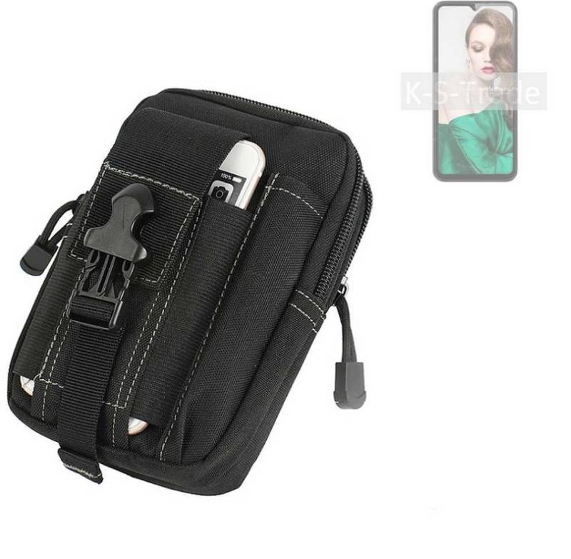 K-S-Trade Handyhülle für Oukitel C31, Gürtel Tasche Gürteltasche Holster Schutz Hülle Handy Hülle von K-S-Trade