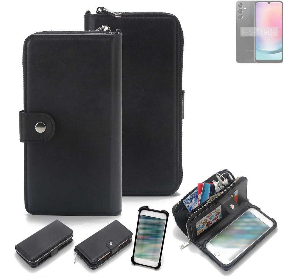 K-S-Trade Handyhülle für Samsung Galaxy A24 5G, 2in1 Handyhülle Schutzhülle & Portemonnee Cover Handy Hülle K-S-Trade Handyhülle für Samsung Galaxy A24 5G, 2in1 Handyhülle Schutzhülle & Portemonnee Cover Handy Hülle von K-S-Trade