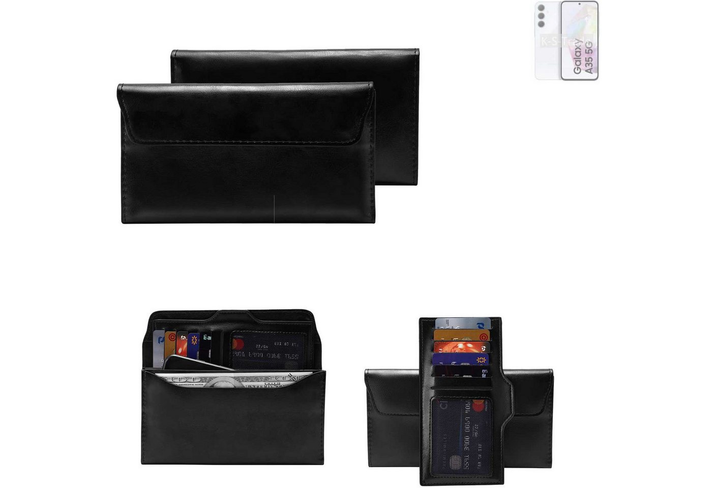 K-S-Trade Handyhülle für Samsung Galaxy A35 5G, Handy Hülle Schutz Hülle Tasche Schutz Case Handytasche K-S-Trade Handyhülle für Samsung Galaxy A35 5G, Handy Hülle Schutz Hülle Tasche Schutz Case Handytasche von K-S-Trade
