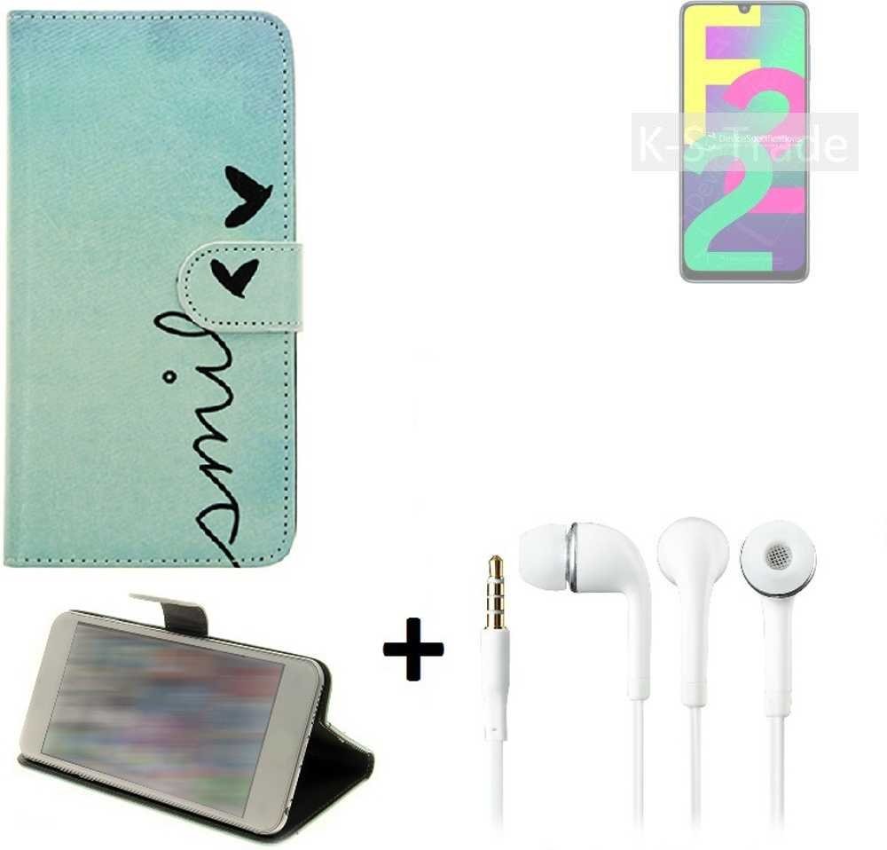K-S-Trade Handyhülle für Samsung Galaxy F22, Schutz Hülle Handy Hülle 360° Wallet Case Schutz Hülle K-S-Trade Handyhülle für Samsung Galaxy F22, Schutz Hülle Handy Hülle 360° Wallet Case Schutz Hülle von K-S-Trade