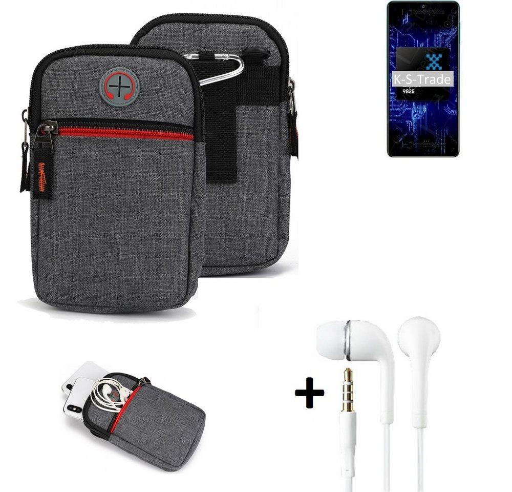 K-S-Trade Handyhülle für Samsung Galaxy F62, Gürteltaasche + Kopfhörer Handy Tasche Holster Schutz Hülle K-S-Trade Handyhülle für Samsung Galaxy F62, Gürteltaasche + Kopfhörer Handy Tasche Holster Schutz Hülle von K-S-Trade
