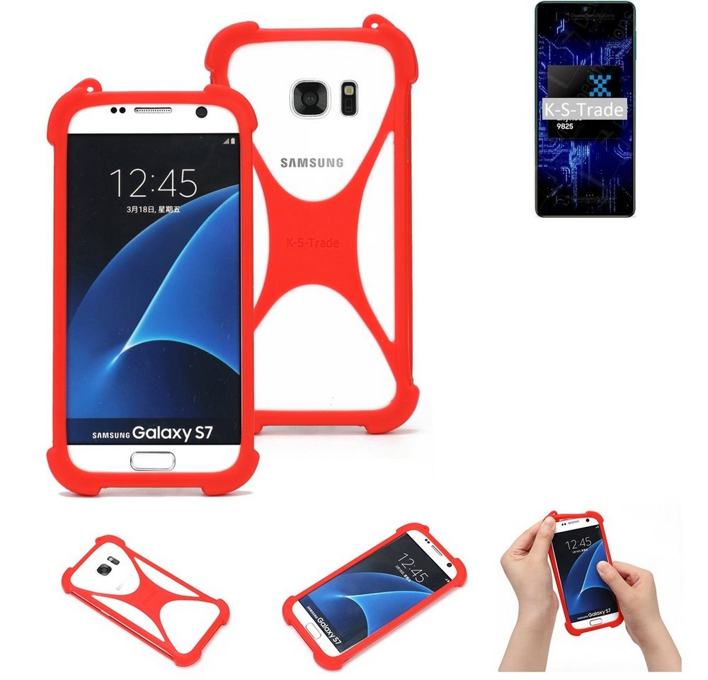 K-S-Trade Handyhülle für Samsung Galaxy M62, Handy-Hülle Schutz-Hülle Bumper Silikon Schutz Hülle Cover Case von K-S-Trade