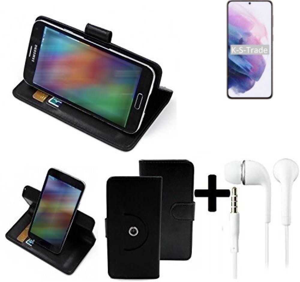 K-S-Trade Handyhülle für Samsung Galaxy S21+ 5G SD888, Handy Hülle Schutz Hülle + Kopfhörer Handyhülle Flipcase K-S-Trade Handyhülle für Samsung Galaxy S21+ 5G SD888, Handy Hülle Schutz Hülle + Kopfhörer Handyhülle Flipcase von K-S-Trade