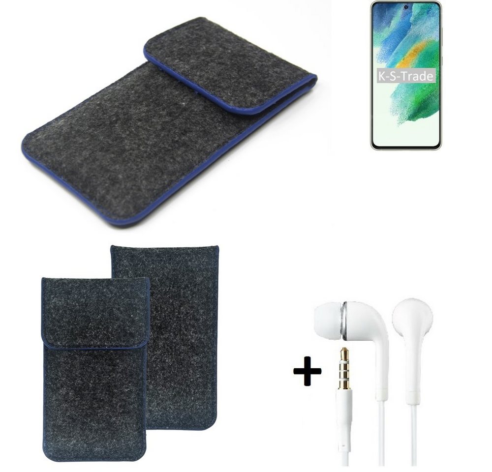 K-S-Trade Handyhülle für Samsung Galaxy S21 FE SD888, Handy Schutz Hülle Schutzhülle Handyhülle Filztasche Pouch K-S-Trade Handyhülle für Samsung Galaxy S21 FE SD888, Handy Schutz Hülle Schutzhülle Handyhülle Filztasche Pouch von K-S-Trade