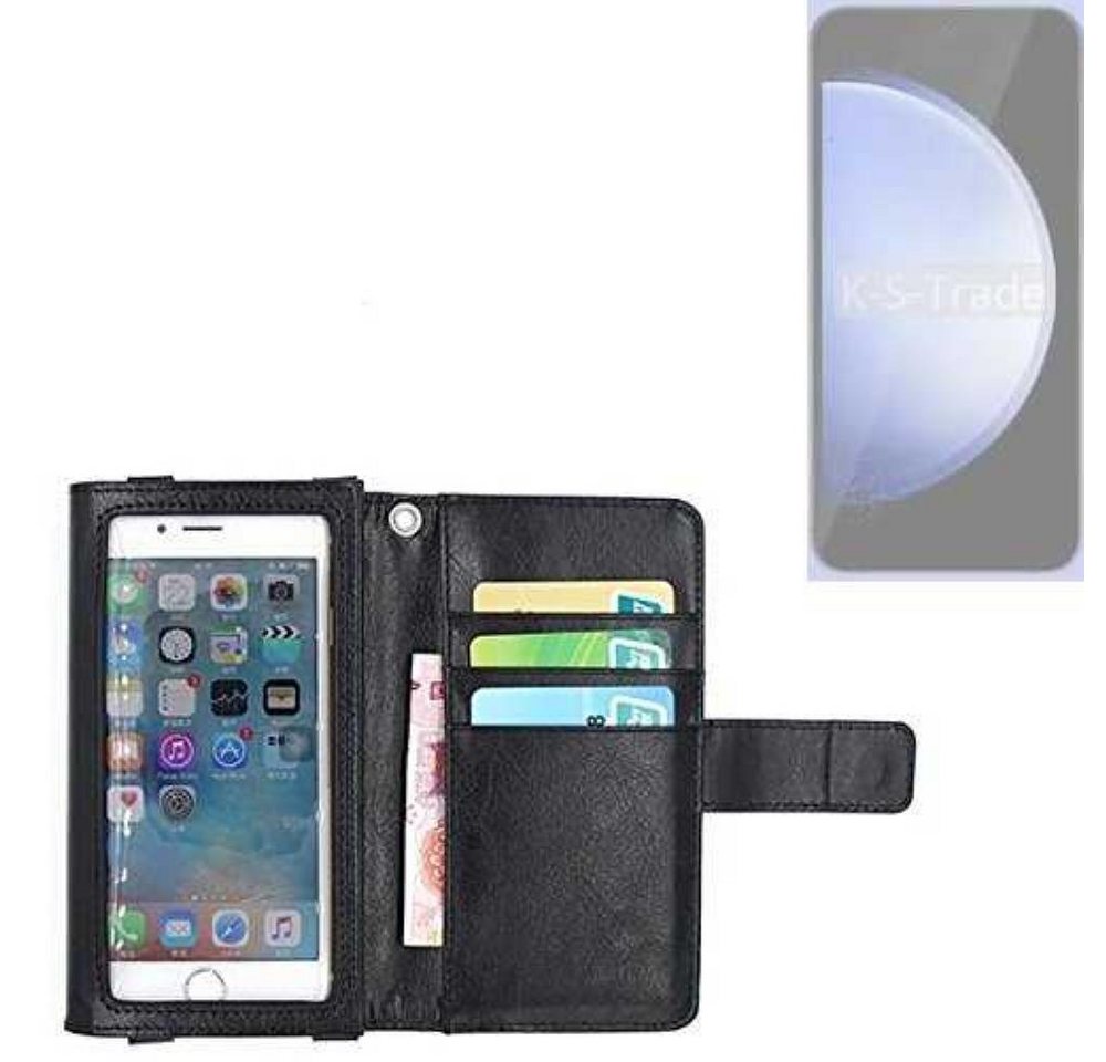 K-S-Trade Handyhülle für Samsung Galaxy S23 FE Exynos, Handy Hülle Schutz Hülle Case mit Displayschutz / Schutzfolie K-S-Trade Handyhülle für Samsung Galaxy S23 FE Exynos, Handy Hülle Schutz Hülle Case mit Displayschutz / Schutzfolie von K-S-Trade