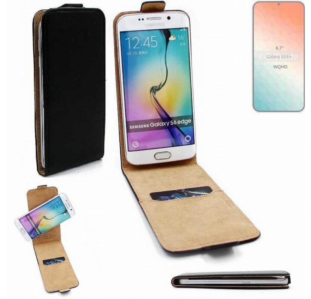 K-S-Trade Handyhülle für Samsung Galaxy S24+, Schutzhülle Handyhülle Flipstyle 360° Smartphone Tasche K-S-Trade Handyhülle für Samsung Galaxy S24+, Schutzhülle Handyhülle Flipstyle 360° Smartphone Tasche von K-S-Trade