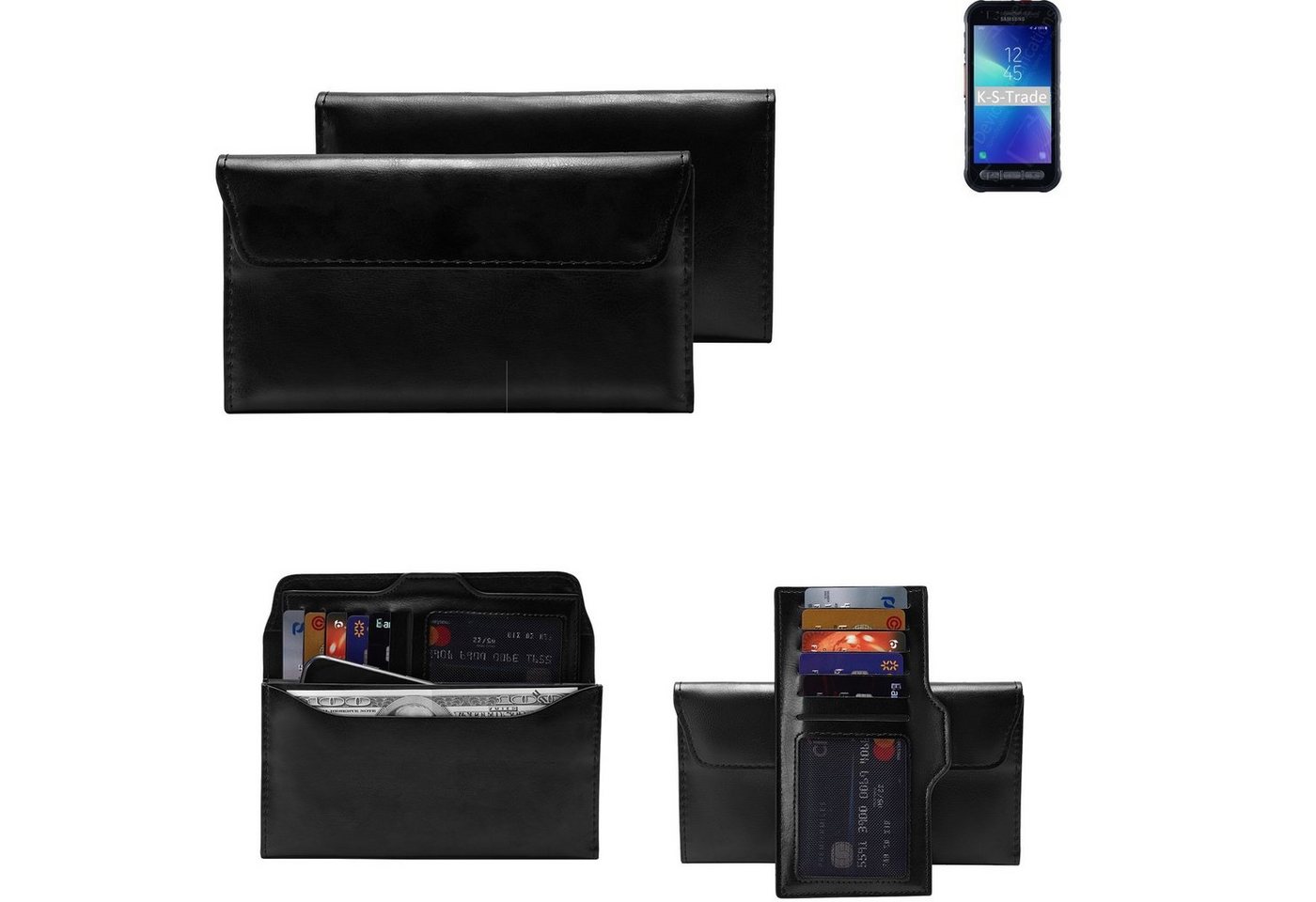 K-S-Trade Handyhülle für Samsung Galaxy XCover FieldPro, Handy Hülle Schutz Hülle Tasche Schutz Case Handytasche K-S-Trade Handyhülle für Samsung Galaxy XCover FieldPro, Handy Hülle Schutz Hülle Tasche Schutz Case Handytasche von K-S-Trade