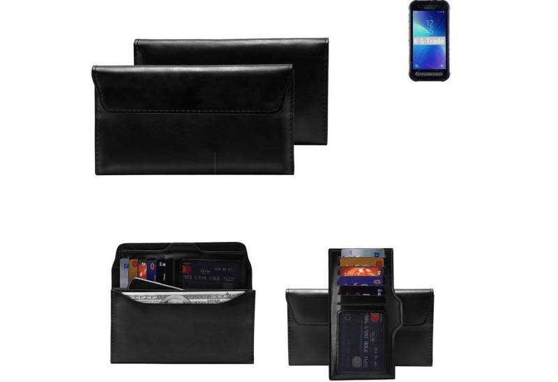 K-S-Trade Handyhülle für Samsung Galaxy XCover FieldPro, Handy Hülle Schutz Hülle Tasche Schutz Case Handytasche von K-S-Trade