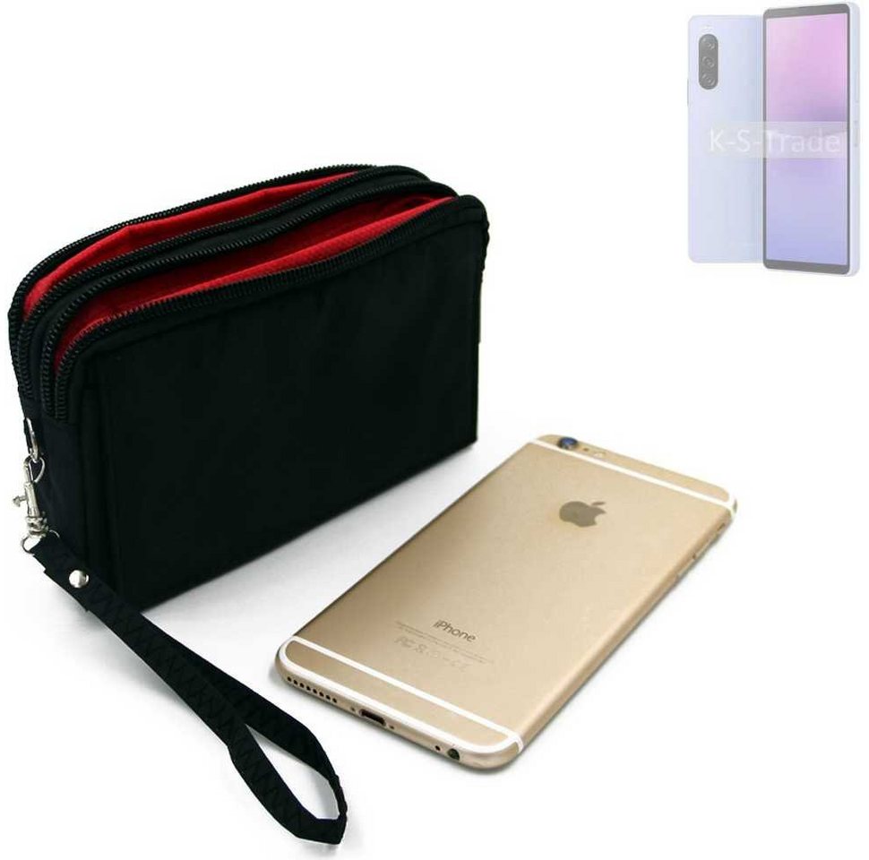 K-S-Trade Handyhülle für Sony Xperia 10 V, Schutz Hülle Handy Hülle Gürteltasche Travelbag Handytasche mit K-S-Trade Handyhülle für Sony Xperia 10 V, Schutz Hülle Handy Hülle Gürteltasche Travelbag Handytasche mit von K-S-Trade