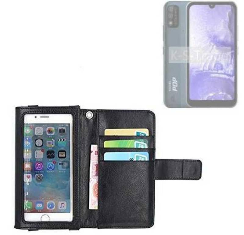 K-S-Trade Handyhülle für Tecno Pop 5S, Handy Hülle Schutz Hülle Case mit Displayschutz / Schutzfolie von K-S-Trade