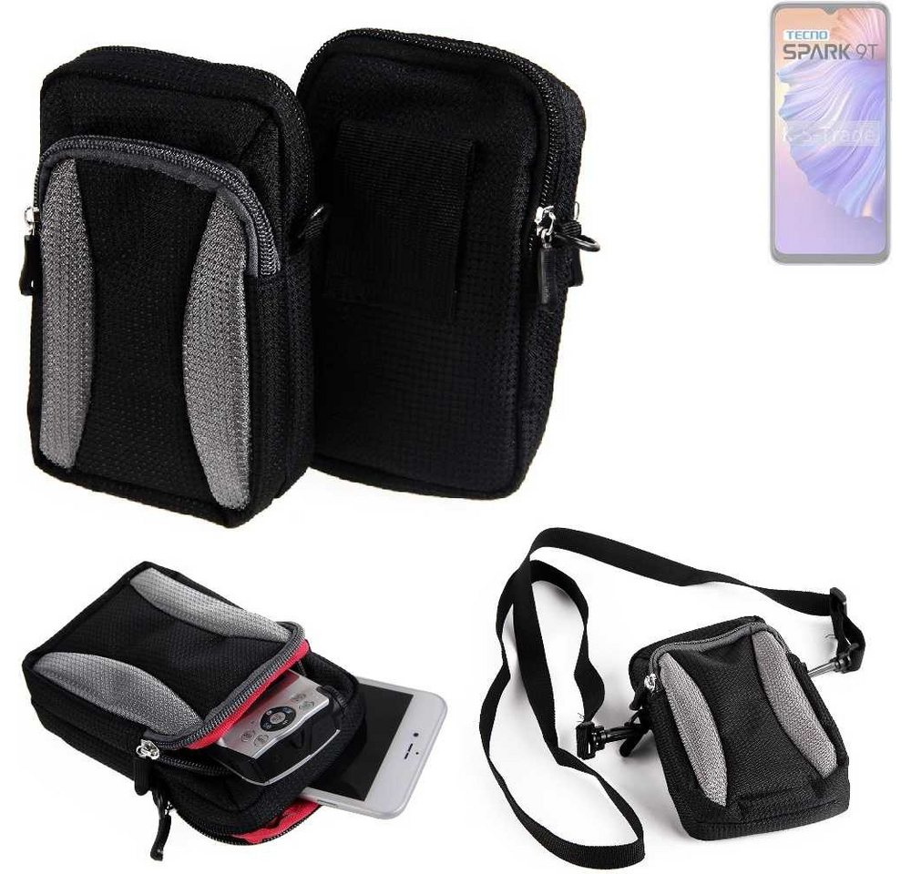 K-S-Trade Handyhülle für Tecno Spark 9T, Holster Schutz Hülle Handy Hülle Gürteltasche Umhängetasche mit K-S-Trade Handyhülle für Tecno Spark 9T, Holster Schutz Hülle Handy Hülle Gürteltasche Umhängetasche mit von K-S-Trade