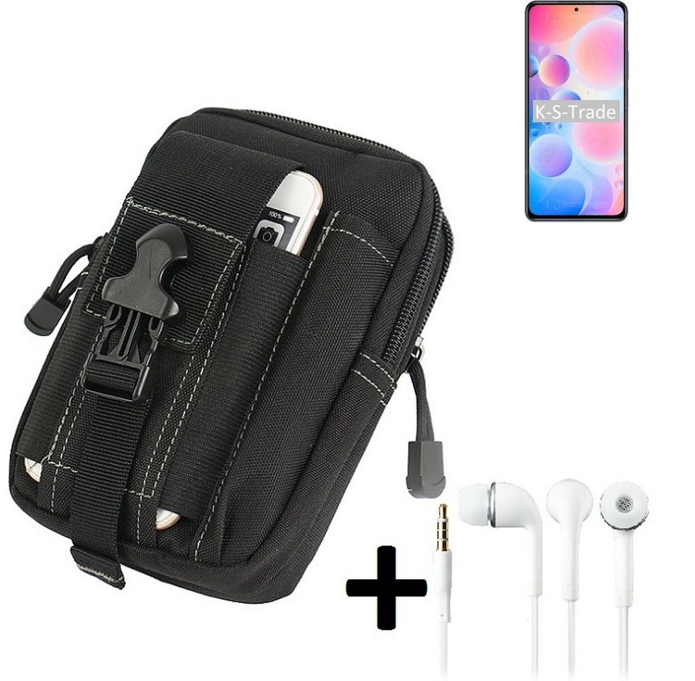 K-S-Trade Handyhülle für UMIDIGI A9 Max, Gürteltache + Kopfhörer Gürtel Tasche Holster Schutz Hülle K-S-Trade Handyhülle für UMIDIGI A9 Max, Gürteltache + Kopfhörer Gürtel Tasche Holster Schutz Hülle von K-S-Trade