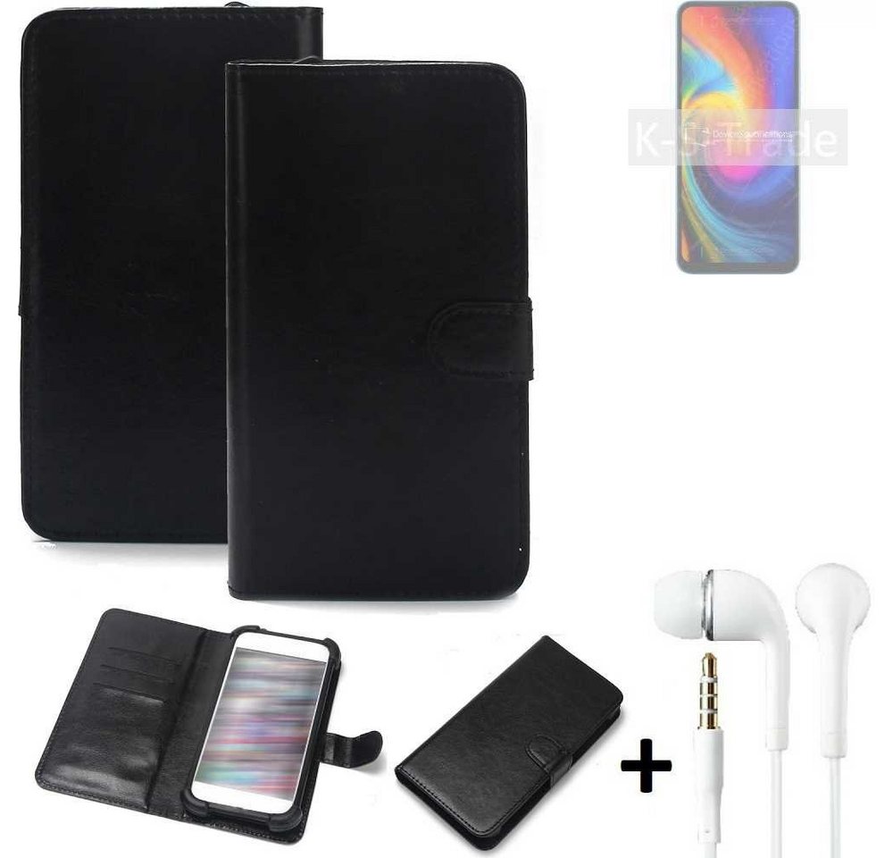 K-S-Trade Handyhülle für UMIDIGI F3S, Wallet Case Handyhülle Schutzhülle Flip cover Flipstyle Tasche von K-S-Trade