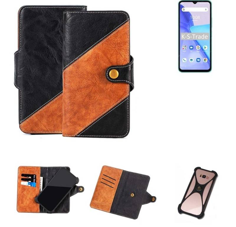 K-S-Trade Handyhülle für UMIDIGI Power 5, Handyhülle Schutzhülle Bookstyle Case Wallet-Case Handy Cover von K-S-Trade