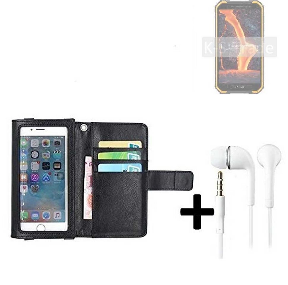 K-S-Trade Handyhülle für Ulefone Armor X6 Pro, Handyhülle + Kopfhörer Schutzhülle Case mit Displayschutz / K-S-Trade Handyhülle für Ulefone Armor X6 Pro, Handyhülle + Kopfhörer Schutzhülle Case mit Displayschutz / von K-S-Trade