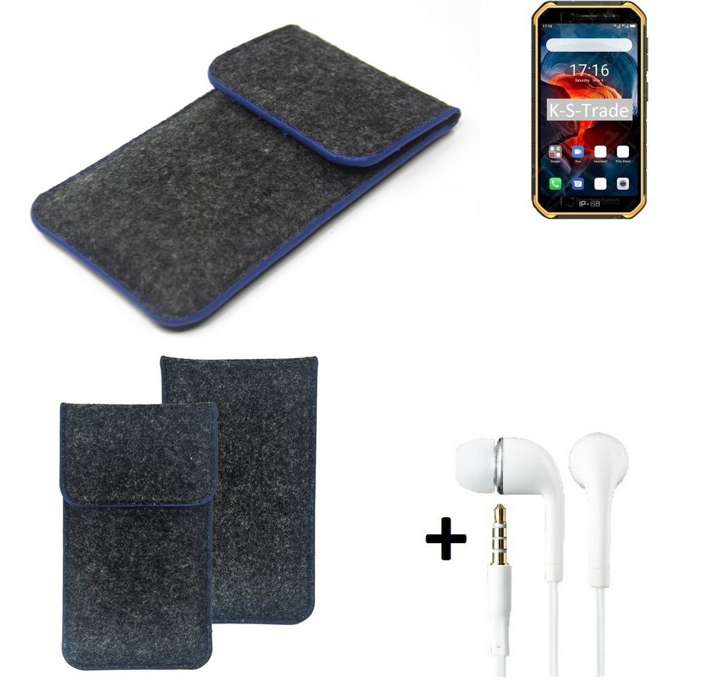 K-S-Trade Handyhülle für Ulefone Armor X7 Pro, Handy Schutz Hülle Schutzhülle Handyhülle Filztasche Pouch K-S-Trade Handyhülle für Ulefone Armor X7 Pro, Handy Schutz Hülle Schutzhülle Handyhülle Filztasche Pouch von K-S-Trade