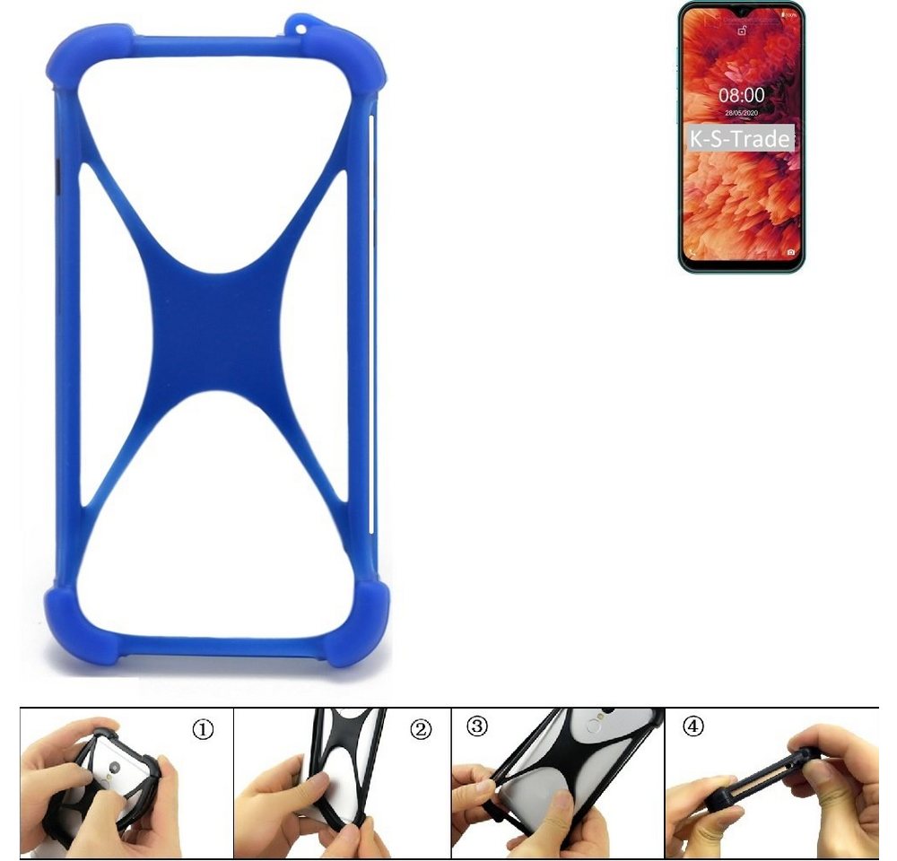 K-S-Trade Handyhülle für Ulefone Note 8P, Handy Hülle Silikon Schutzhülle Cover Case Bumper Silikoncase TPU von K-S-Trade