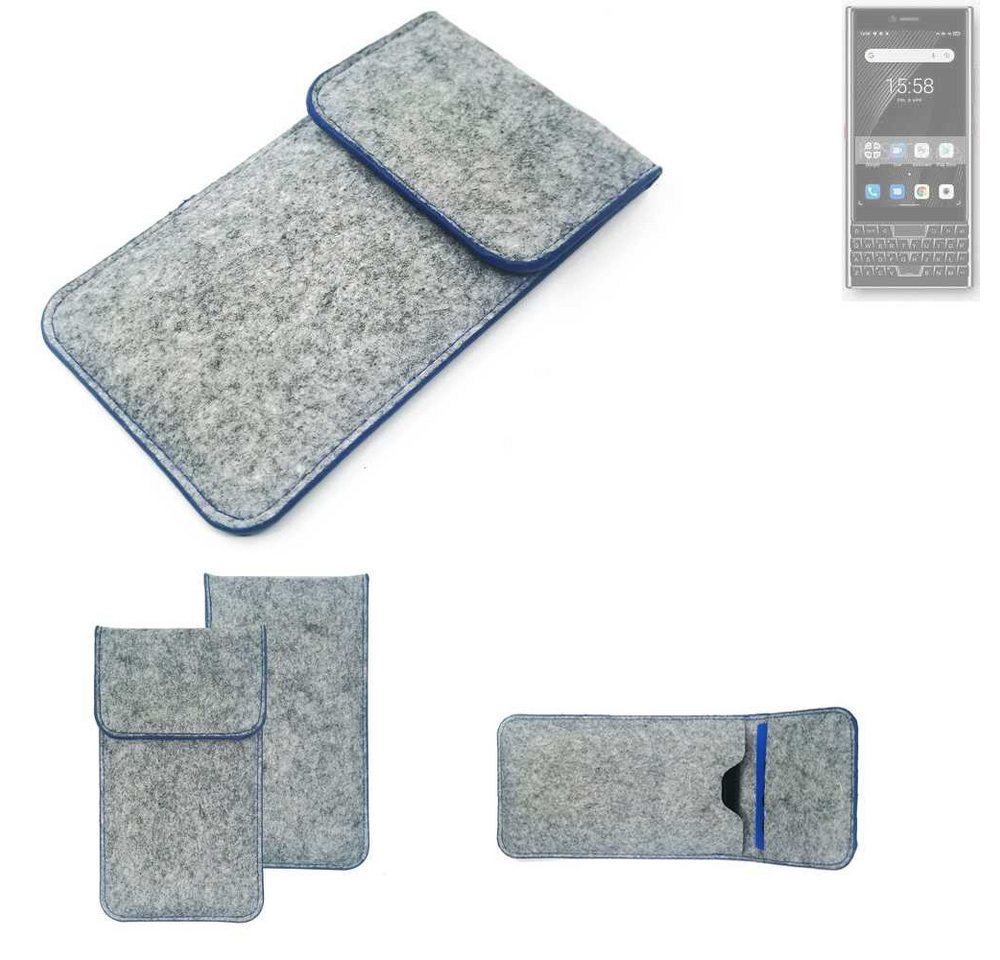 K-S-Trade Handyhülle für Unihertz Titan Slim, Handy Schutz Hülle Schutzhülle Handyhülle Filztasche Pouch K-S-Trade Handyhülle für Unihertz Titan Slim, Handy Schutz Hülle Schutzhülle Handyhülle Filztasche Pouch von K-S-Trade