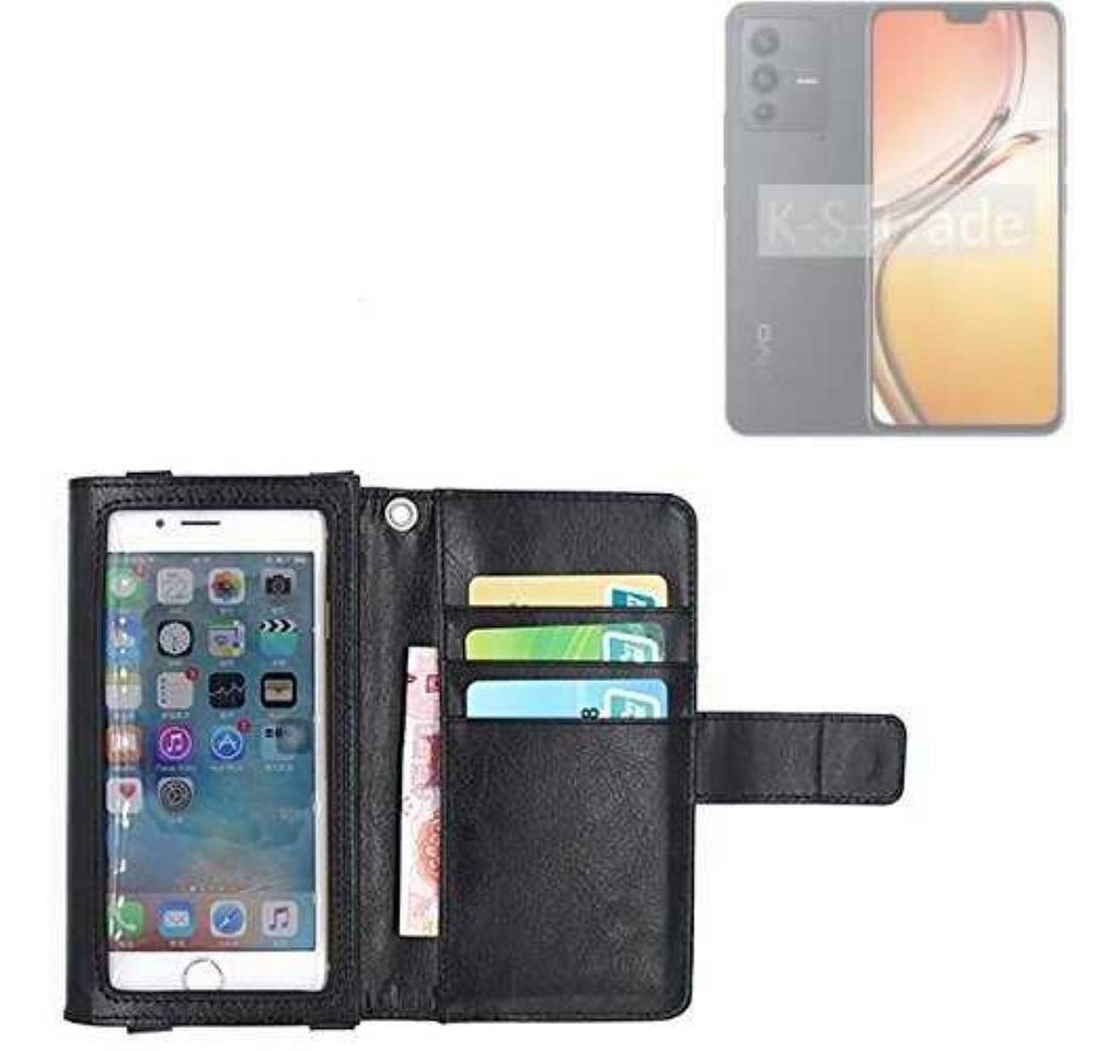 K-S-Trade Handyhülle für Vivo V23 5G, Handy Hülle Schutz Hülle Case mit Displayschutz / Schutzfolie K-S-Trade Handyhülle für Vivo V23 5G, Handy Hülle Schutz Hülle Case mit Displayschutz / Schutzfolie von K-S-Trade