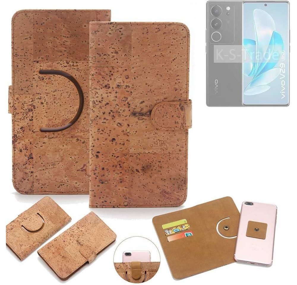 K-S-Trade Handyhülle für Vivo V29, Handy-Hülle Schutz-Hülle Handyhülle Schutzhülle Korkhülle K-S-Trade Handyhülle für Vivo V29, Handy-Hülle Schutz-Hülle Handyhülle Schutzhülle Korkhülle von K-S-Trade
