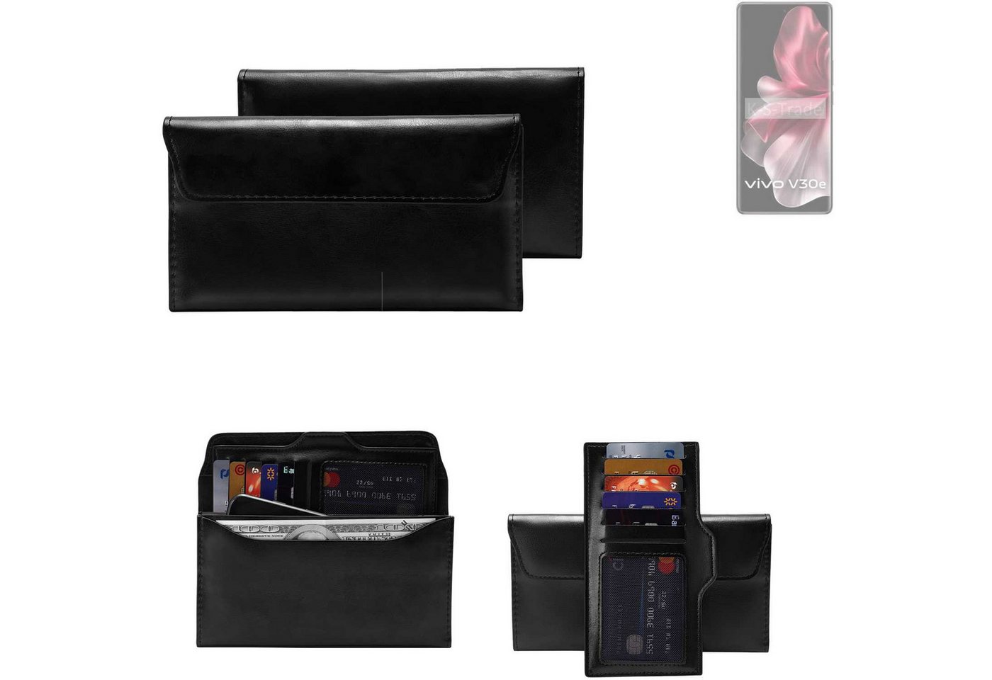 K-S-Trade Handyhülle für Vivo V30e Global, Handy Hülle Schutz Hülle Tasche Schutz Case Handytasche K-S-Trade Handyhülle für Vivo V30e Global, Handy Hülle Schutz Hülle Tasche Schutz Case Handytasche von K-S-Trade