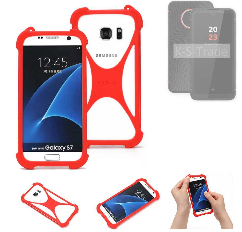 K-S-Trade Handyhülle für Volla Phone X23, Handy-Hülle Schutz-Hülle Bumper Silikon Schutz Hülle Cover Case von K-S-Trade