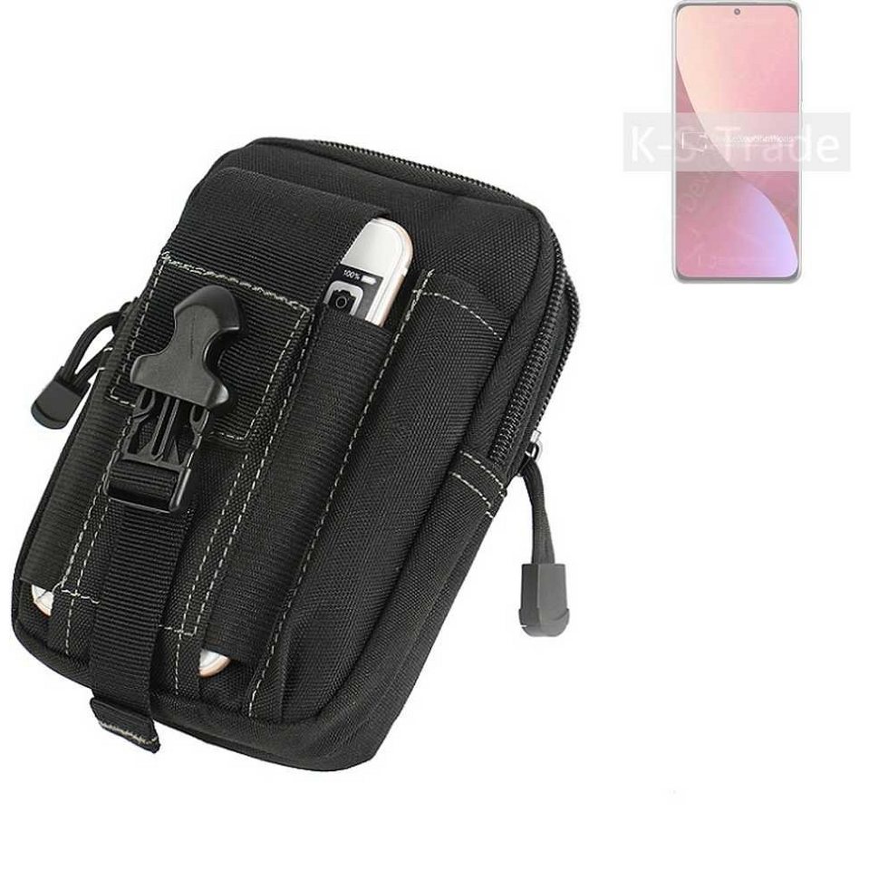 K-S-Trade Handyhülle für Xiaomi 12S, Gürtel Tasche Gürteltasche Holster Schutz Hülle Handy Hülle von K-S-Trade