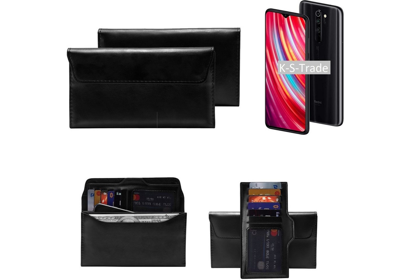 K-S-Trade Handyhülle für Xiaomi Note 8 Pro, Handy Hülle Schutz Hülle Tasche Schutz Case Handytasche K-S-Trade Handyhülle für Xiaomi Note 8 Pro, Handy Hülle Schutz Hülle Tasche Schutz Case Handytasche von K-S-Trade