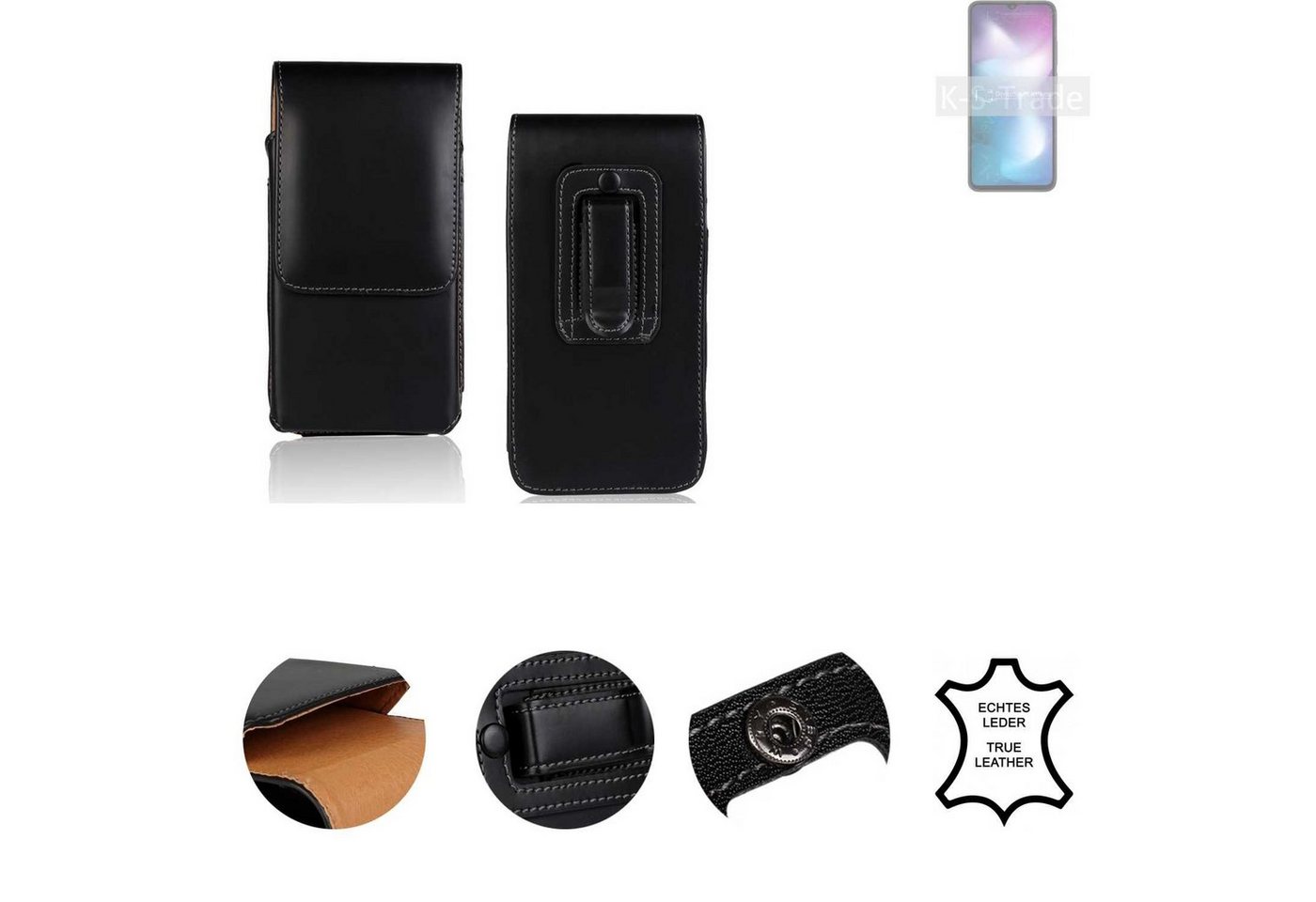 K-S-Trade Handyhülle für Xiaomi Redmi 9 Activ, Holster Gürteltasche Handy Hülle Schutzhülle Handyhülle Leder K-S-Trade Handyhülle für Xiaomi Redmi 9 Activ, Holster Gürteltasche Handy Hülle Schutzhülle Handyhülle Leder von K-S-Trade