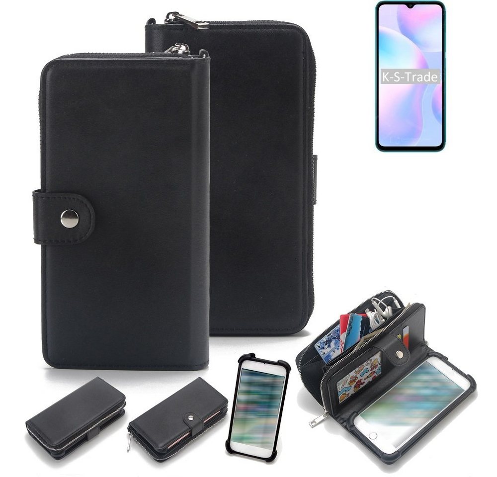 K-S-Trade Handyhülle für Xiaomi Redmi 9i Sport, 2in1 Handyhülle Schutzhülle & Portemonnee Cover Handy Hülle K-S-Trade Handyhülle für Xiaomi Redmi 9i Sport, 2in1 Handyhülle Schutzhülle & Portemonnee Cover Handy Hülle von K-S-Trade