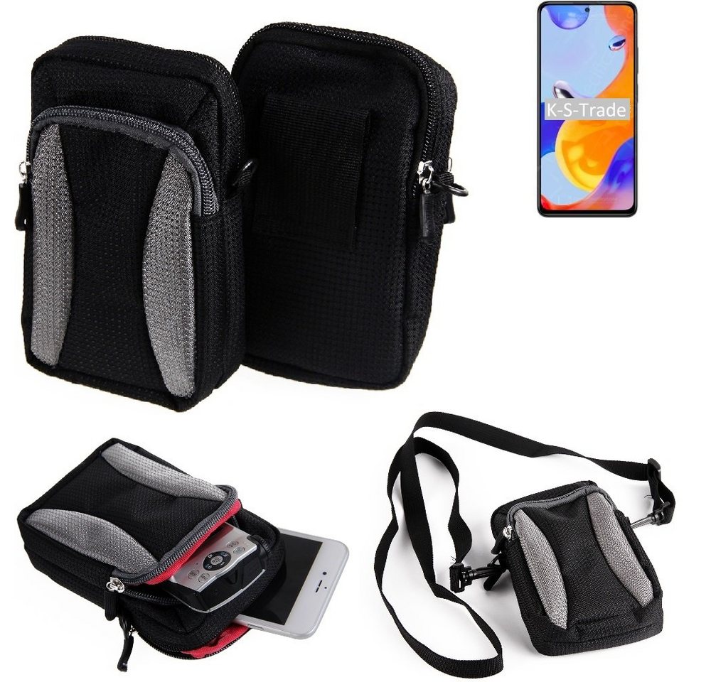 K-S-Trade Handyhülle für Xiaomi Redmi Note 11 Pro Global, Holster Schutz Hülle Handy Hülle Gürteltasche Umhängetasche mit K-S-Trade Handyhülle für Xiaomi Redmi Note 11 Pro Global, Holster Schutz Hülle Handy Hülle Gürteltasche Umhängetasche mit von K-S-Trade
