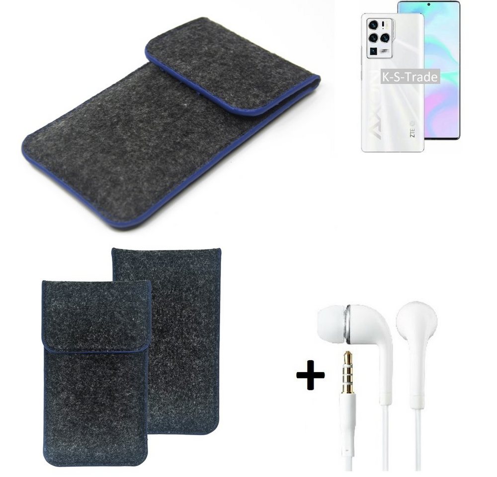 K-S-Trade Handyhülle für ZTE Axon 30 Ultra, Handy Schutz Hülle Schutzhülle Handyhülle Filztasche Pouch K-S-Trade Handyhülle für ZTE Axon 30 Ultra, Handy Schutz Hülle Schutzhülle Handyhülle Filztasche Pouch von K-S-Trade