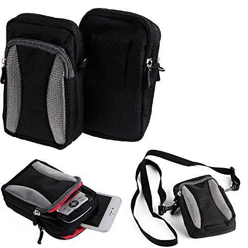 K-S-Trade Kameratasche Für Panasonic Lumix DMC-FT30 Fototasche Für Panasonic Lumix DMC-FT30 Gürtel-Tasche Holster Umhänge Tasche Kameratasche, von K-S-Trade